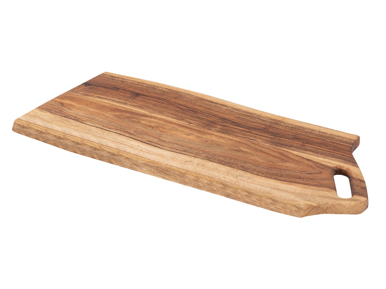 Servierbrett Dekotablett Viking 60x23cm Dekobrett Akazie massiv