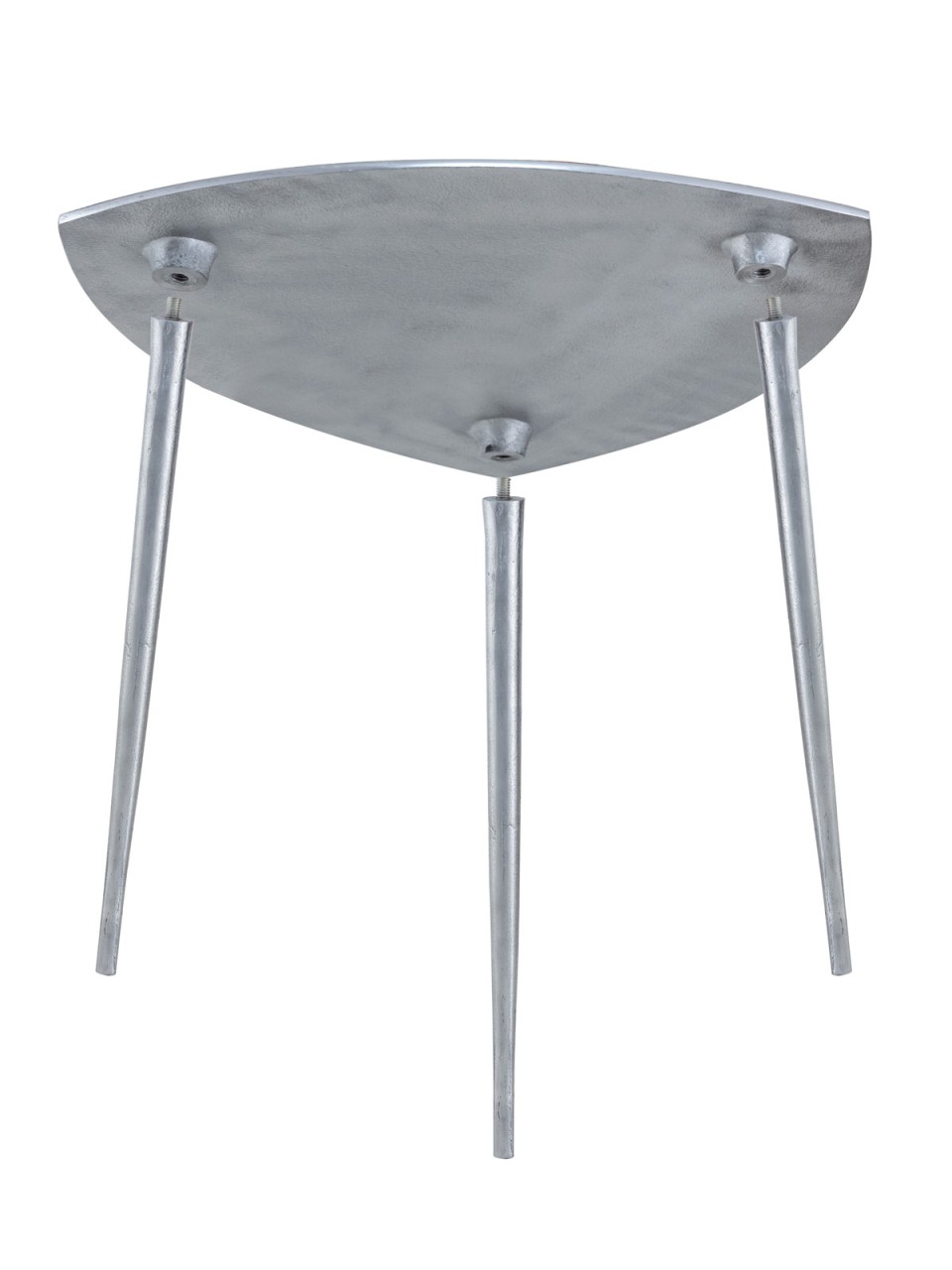 Beistelltisch 4-teilig Metall Dekotisch Alster 40x45x40 cm dreieckig klass. Design silber o. gold Beistelltisch 4-teilig Metall Dekotisch Alster 40x45x40 cm dreieckig klass. Design silber o. gold
