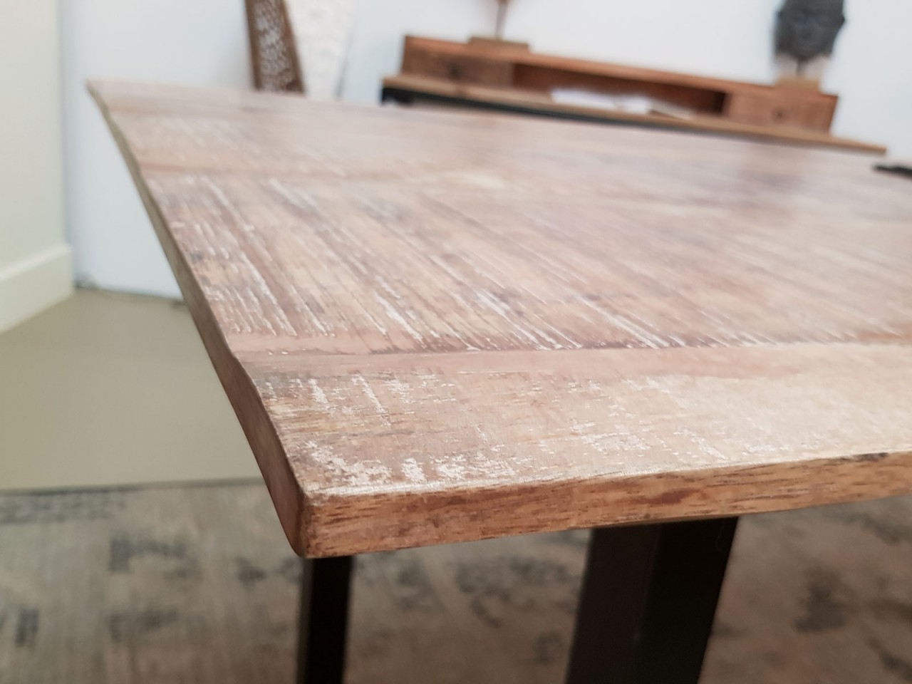 Esstisch Küchen Tisch Esszimmer Tisch Liverpool 120x80 160x90 u. 200x100 cm Mangoholz massiv