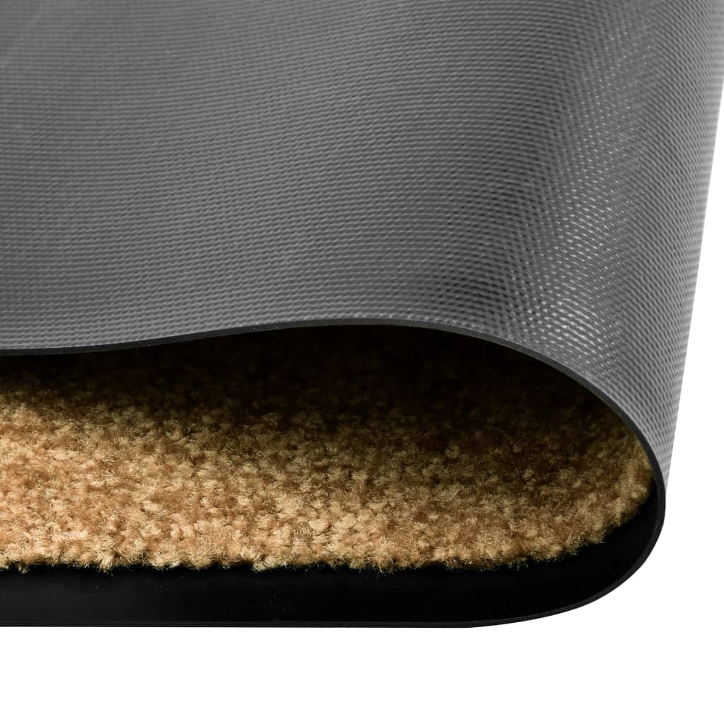 Innen-/Außen-Fußmatte Creme 120x90 cm rutschfest maschinenwaschbar Innen-/Außen-Fußmatte Creme 120x90 cm rutschfest maschinenwaschbar