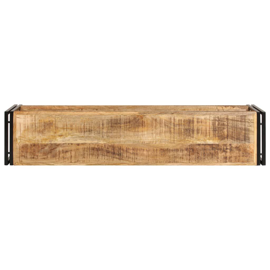 TV-Schrank aus Mango Massivholz 150 x 30 x 40 cm mit Stauraum modern