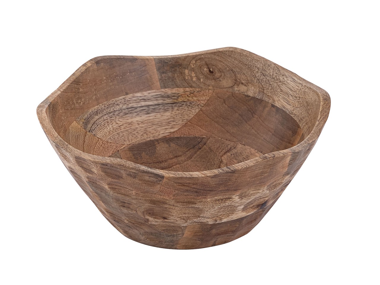 Dekoschale Masterbox 8-teilig Holzschale ø25 o. 30cm H6cm rund Origin Mangoholz massiv
