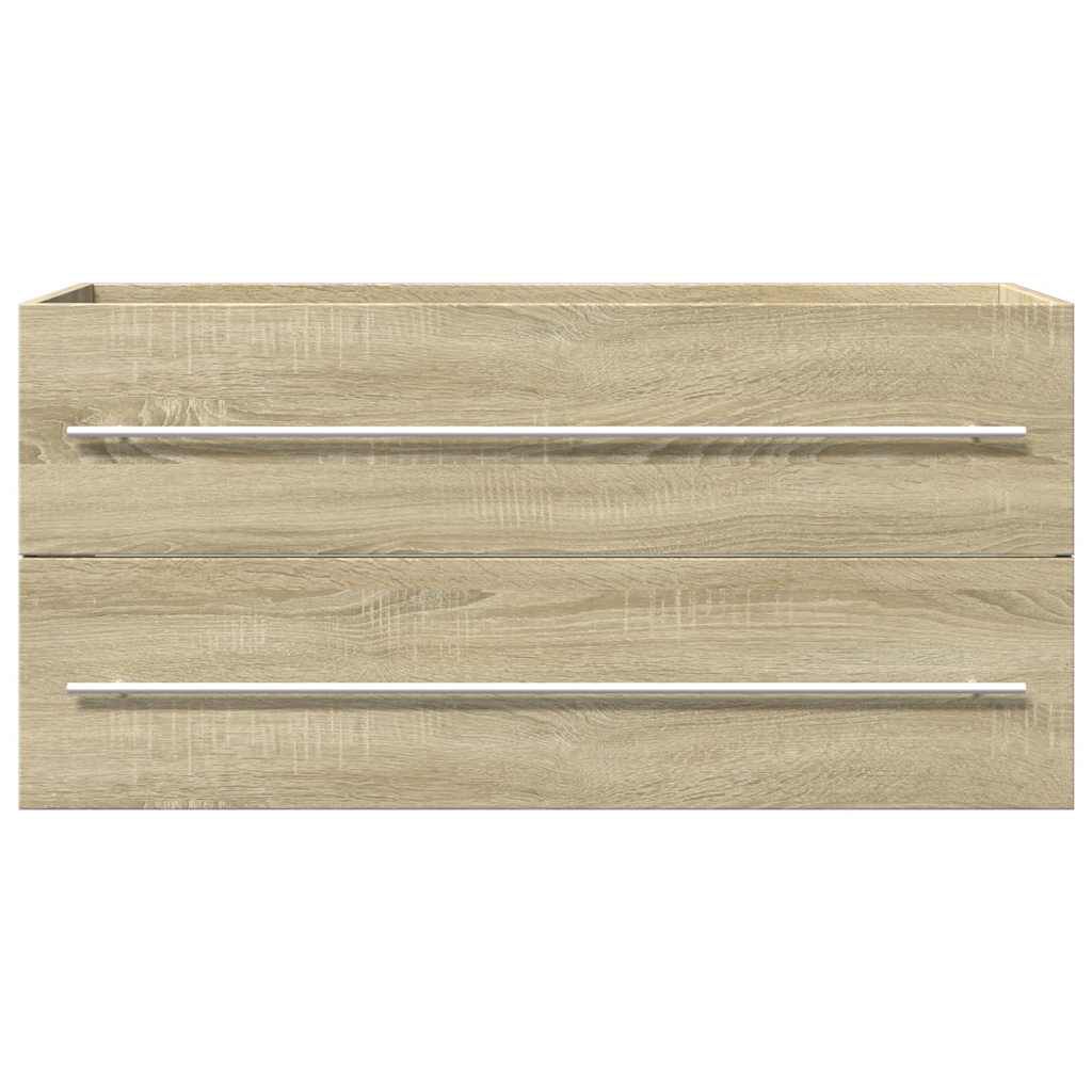 Waschbeckenunterschrank 100 x 38,5 x 48 cm Sonoma-Eiche modern