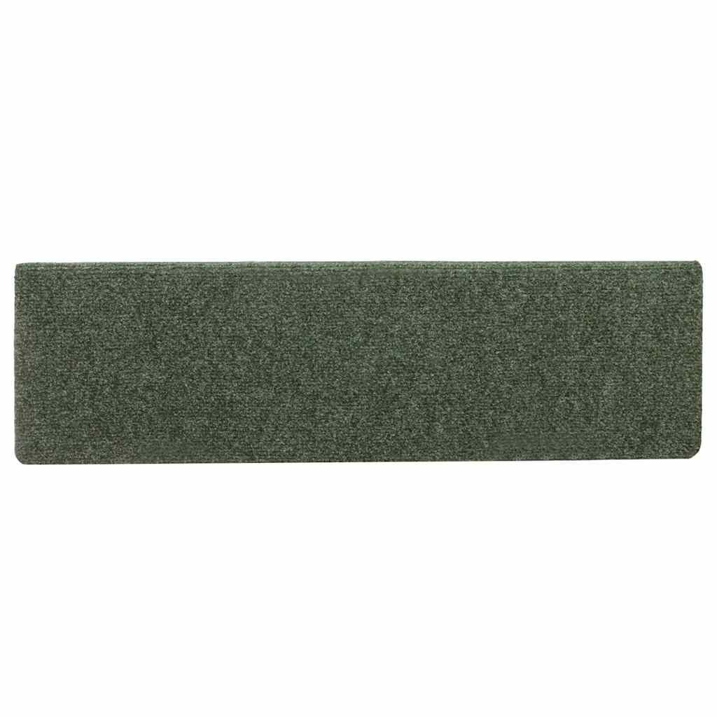 Treppenmatten 15 Stk. Nadelvlies 65x21x4 cm Braun