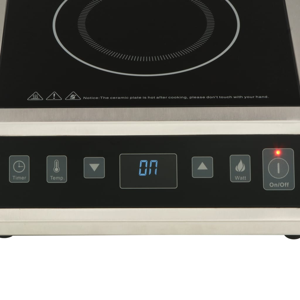 Tisch Induktionskochfeld elektrisch Küche Touchscreen Steuerung 3500W