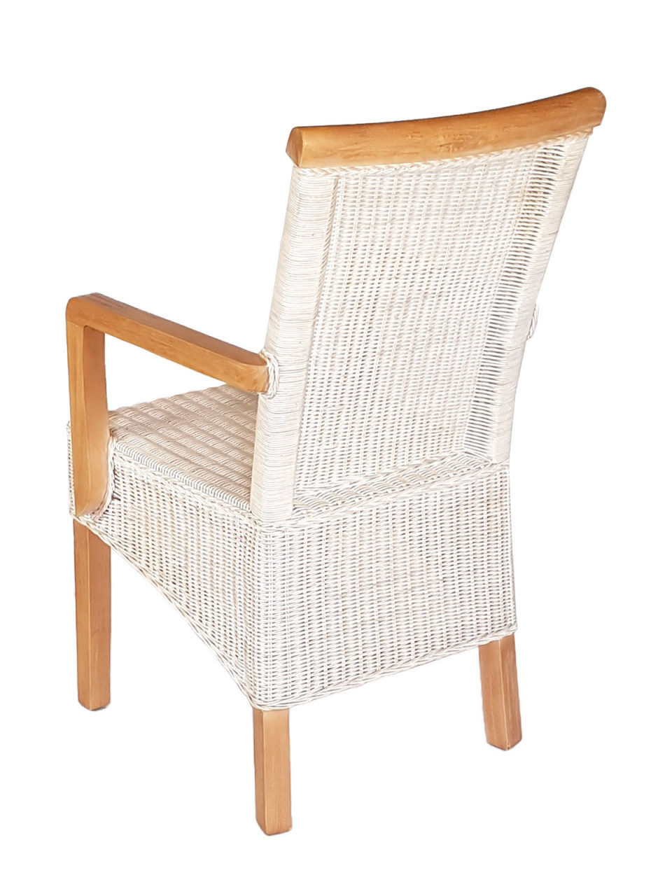 Esszimmer Stühle Set 2 Stück mit Armlehnen Rattanstühle weiß Perth Rattan Korbstühle nachhaltig Esszimmer Stühle Set 2 Stück mit Armlehnen Rattanstühle weiß Perth Rattan Korbstühle nachhaltig